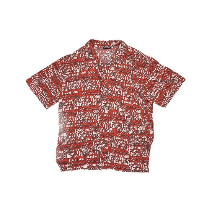 Balenciaga Balenciaga LOVE POEM All-Over Print Vacation Shirt Size US M / EU 48-50 / 2 - 2 Thumbnail