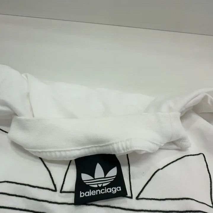 Balenciaga Balenciaga Adidas Logo Print Relaxed T-Shirt Size US M / EU 48-50 / 2 - 4 Thumbnail