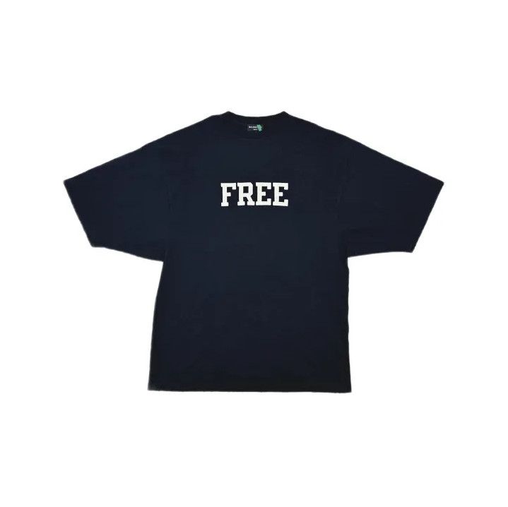 Balenciaga Balenciaga Classic Black "FREE" T-Shirt Size US XS / EU 42 / 0 - 2 Thumbnail