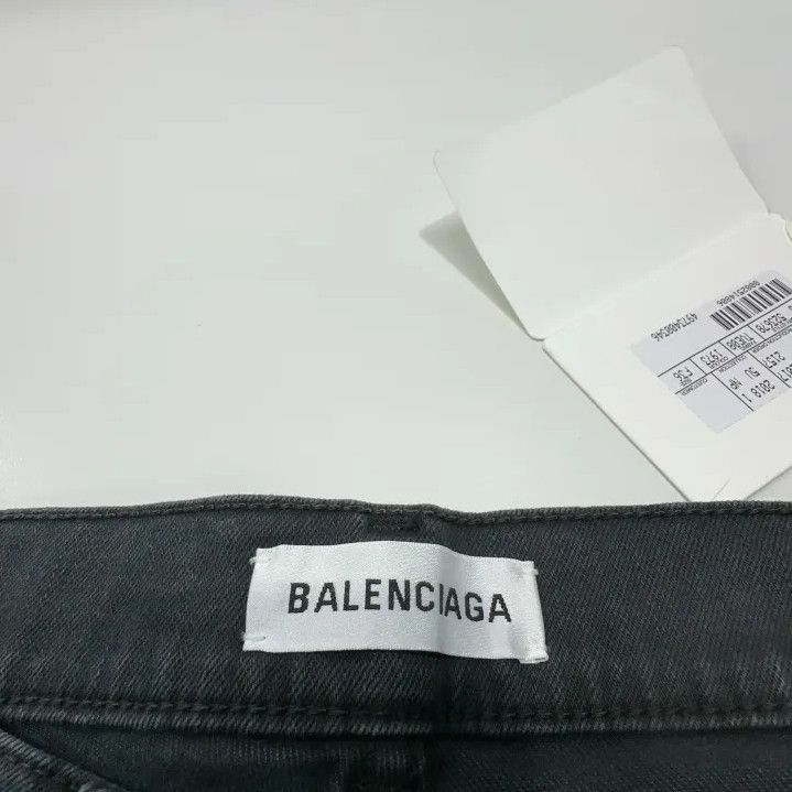 Balenciaga Balenciaga Versatile Black Denim Pants Size US 36 / EU 52 - 4 Thumbnail