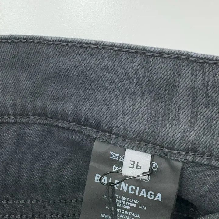 Balenciaga Balenciaga Versatile Black Denim Pants Size US 36 / EU 52 - 7 Thumbnail