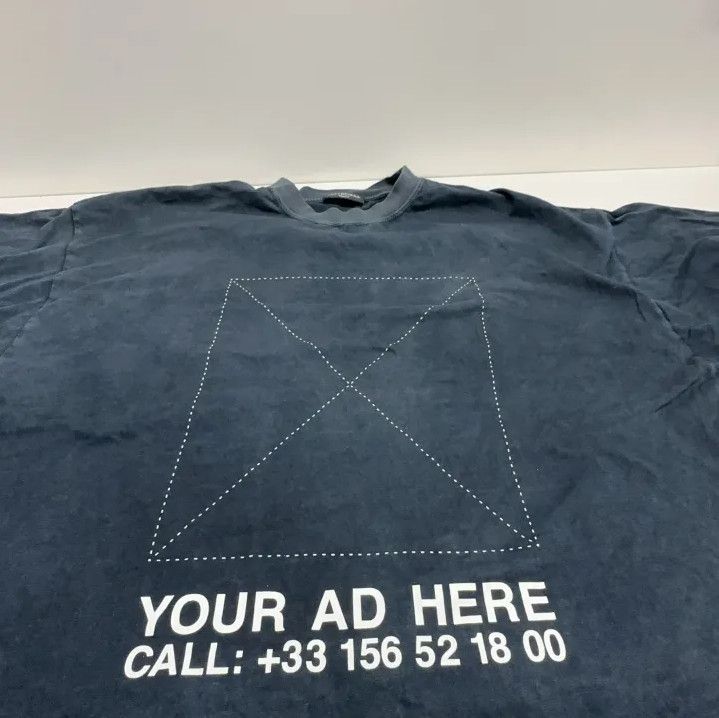 Balenciaga Balenciaga Black Logo Casual Short Sleeve T-Shirt Size US M / EU 48-50 / 2 - 8 Thumbnail