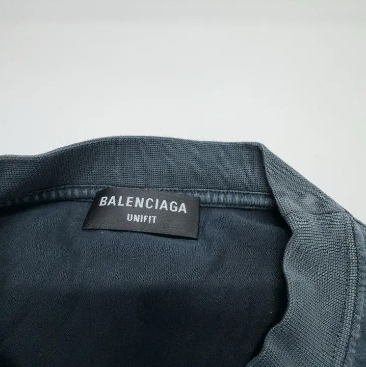 Balenciaga Balenciaga Black Logo Casual Short Sleeve T-Shirt Size US M / EU 48-50 / 2 - 4 Thumbnail