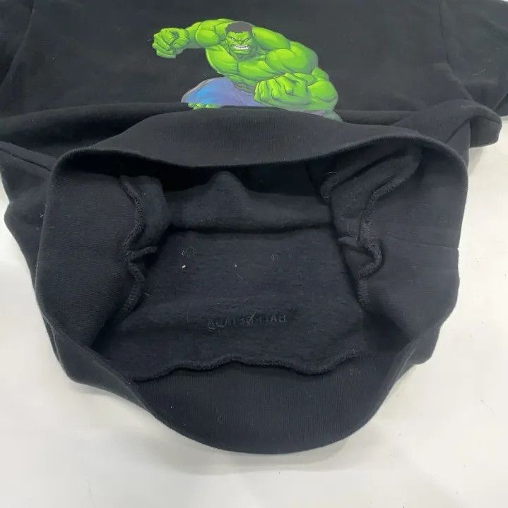 Balenciaga Balenciaga SS24 Hulk Print Black Sweatshirt Size US M / EU 48-50 / 2 - 9 Thumbnail