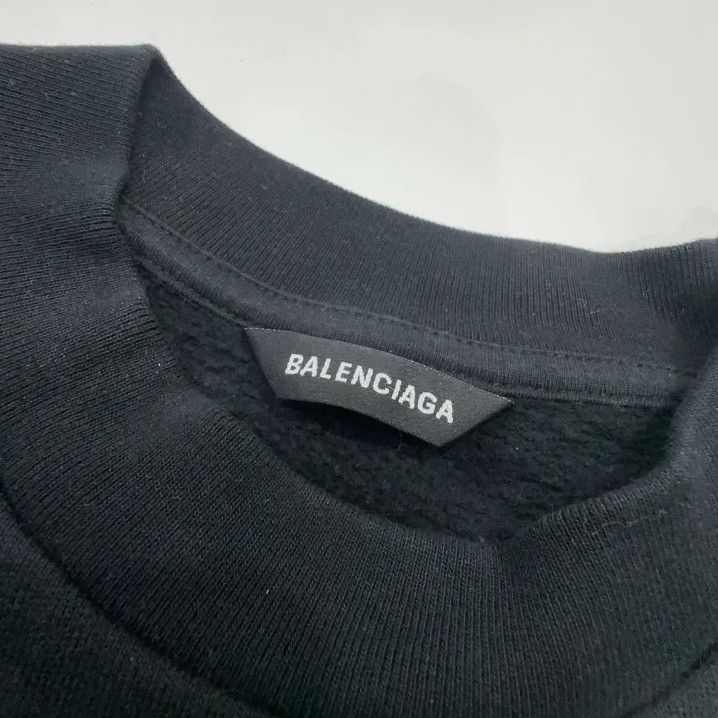 Balenciaga Balenciaga SS24 Hulk Print Black Sweatshirt Size US M / EU 48-50 / 2 - 6 Thumbnail