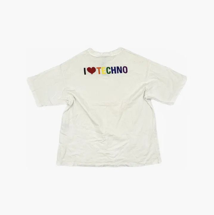 Balenciaga Balenciaga I Love Techno Short Sleeve T-Shirt Size US L / EU 52-54 / 3 - 3 Thumbnail