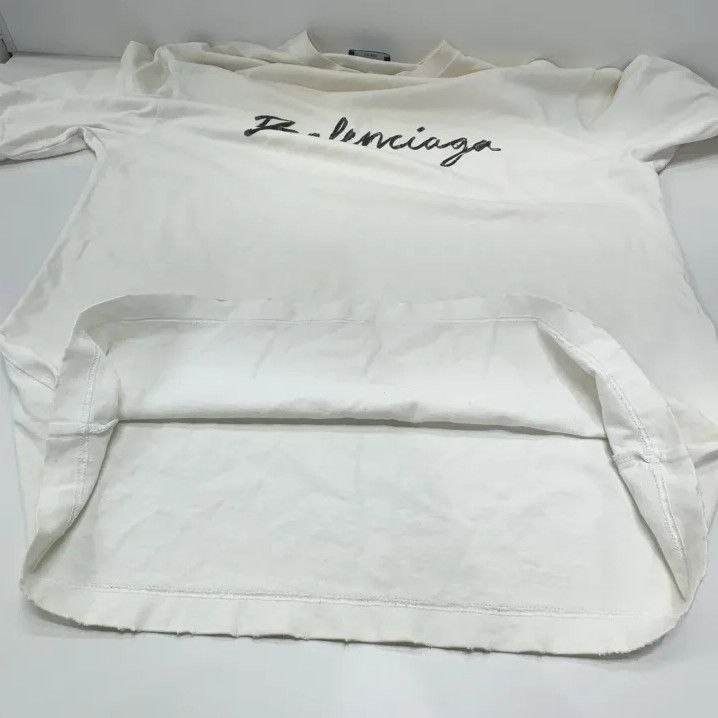 Balenciaga Balenciaga Logo Print Casual Short Sleeve T-Shirt Size US XS / EU 42 / 0 - 11 Thumbnail