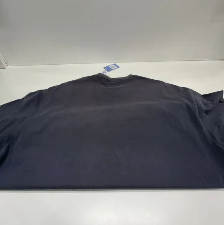 Balenciaga Balenciaga Navy Blue Logo Round Neck T-Shirt Size US S / EU 44-46 / 1 - 16 Thumbnail