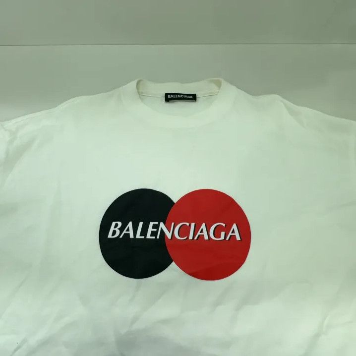 Balenciaga Balenciaga Vintage Logo Short Sleeve T-Shirt Size US S / EU 44-46 / 1 - 8 Thumbnail