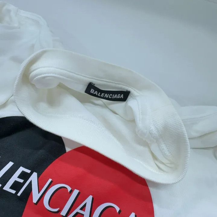 Balenciaga Balenciaga Vintage Logo Short Sleeve T-Shirt Size US S / EU 44-46 / 1 - 7 Thumbnail