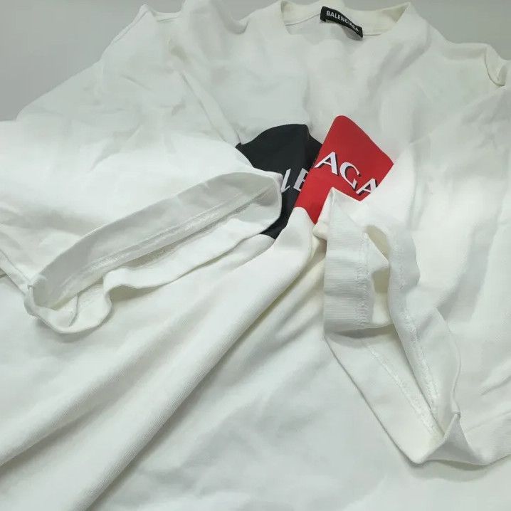 Balenciaga Balenciaga Vintage Logo Short Sleeve T-Shirt Size US S / EU 44-46 / 1 - 10 Thumbnail