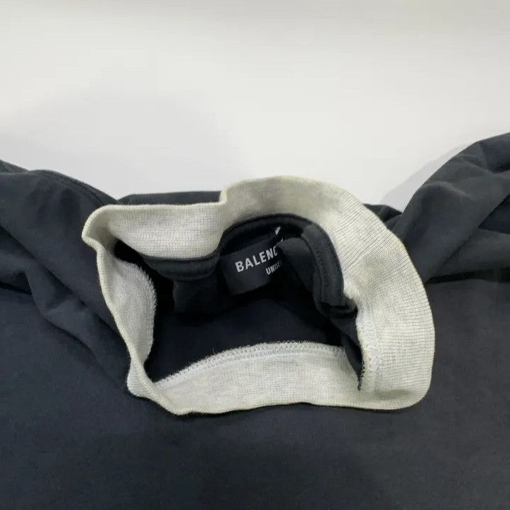Balenciaga Balenciaga Gray Cotton Short Sleeve T-Shirt Size US L / EU 52-54 / 3 - 7 Thumbnail