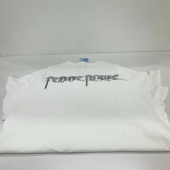 Balenciaga Balenciaga Classic Embroidered T-Shirt in White Size US S / EU 44-46 / 1 - 15 Thumbnail