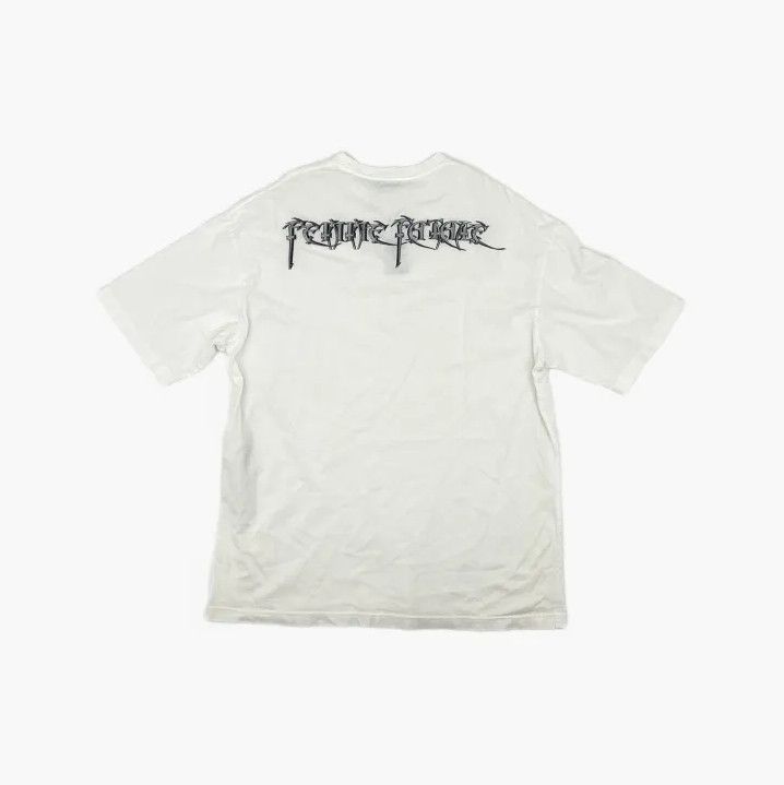 Balenciaga Balenciaga Classic Embroidered T-Shirt in White Size US S / EU 44-46 / 1 - 3 Thumbnail