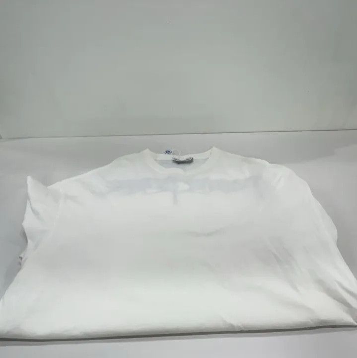 Balenciaga Balenciaga Classic Embroidered T-Shirt in White Size US S / EU 44-46 / 1 - 11 Thumbnail