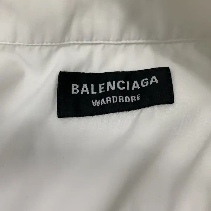 Balenciaga Balenciaga BB ICON White Short Sleeve Shirt Size US M / EU 48-50 / 2 - 4 Thumbnail