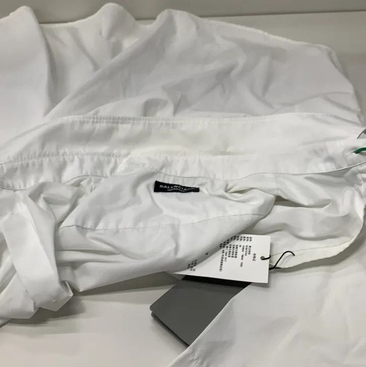 Balenciaga Balenciaga BB ICON White Short Sleeve Shirt Size US M / EU 48-50 / 2 - 5 Thumbnail