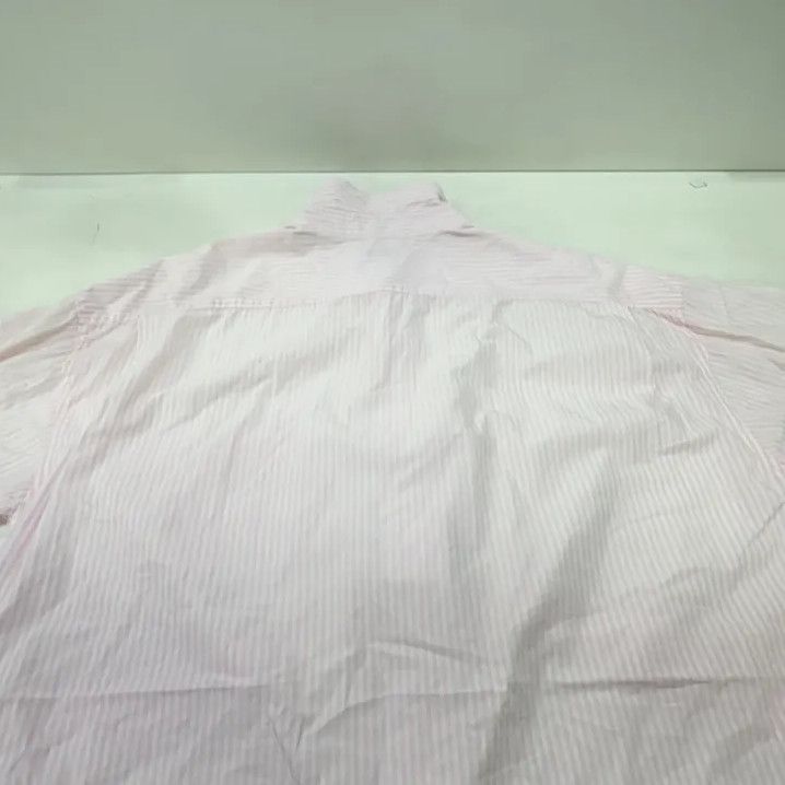 Balenciaga Balenciaga Striped Pink Button-Up Shirt Size US S / EU 44-46 / 1 - 15 Thumbnail