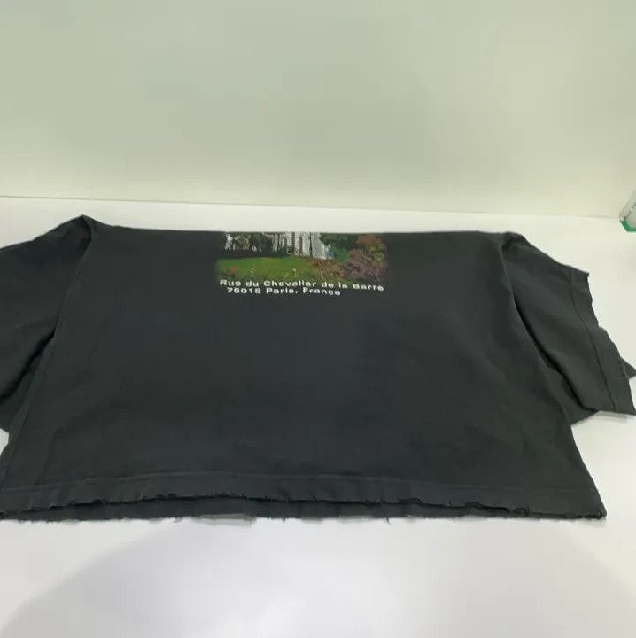 Balenciaga Balenciaga SS21 Oversized Black Graphic T-Shirt Size US L / EU 52-54 / 3 - 10 Thumbnail