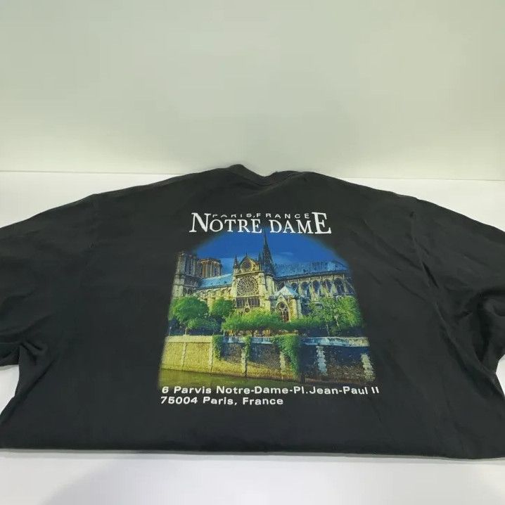 Balenciaga Balenciaga SS21 Oversized Black Graphic T-Shirt Size US L / EU 52-54 / 3 - 13 Thumbnail