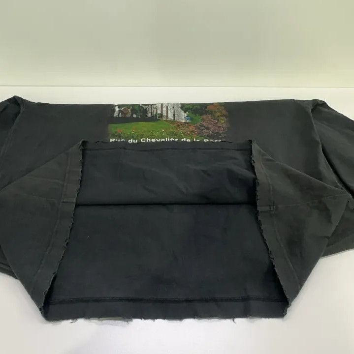 Balenciaga Balenciaga SS21 Oversized Black Graphic T-Shirt Size US L / EU 52-54 / 3 - 11 Thumbnail