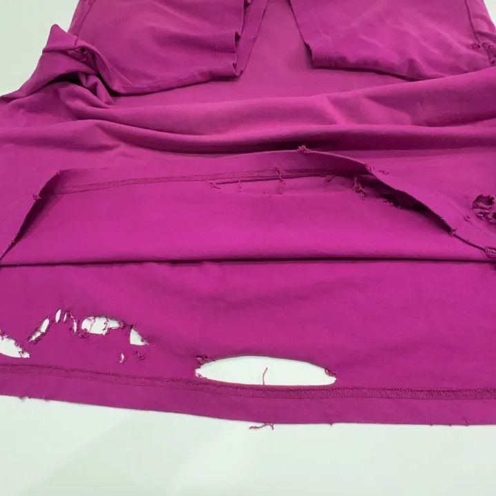 Balenciaga Balenciaga Repaired Logo Distressed T-Shirt Size US M / EU 48-50 / 2 - 10 Thumbnail
