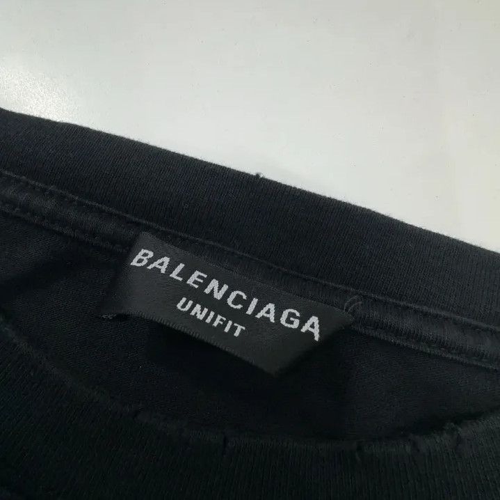Balenciaga Balenciaga Classic Short Sleeve Tee Free Print Size US S / EU 44-46 / 1 - 4 Thumbnail