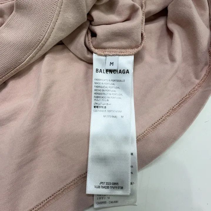 Balenciaga FW23 Logo Print Short Sleeve T-Shirt