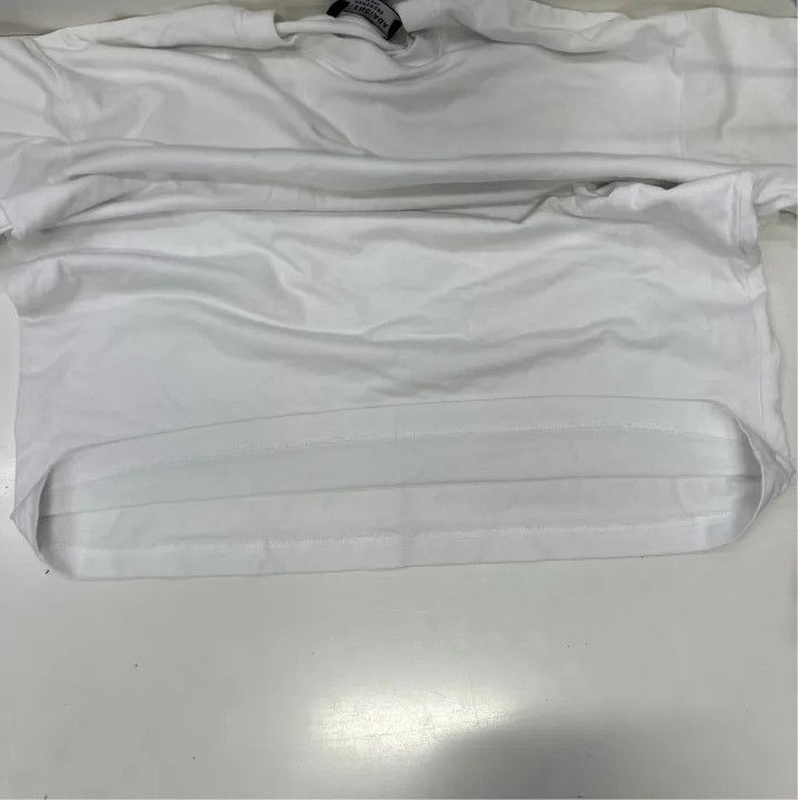 Balenciaga Balenciaga White Logo Print Short Sleeve T-Shirt Size US XS / EU 42 / 0 - 8 Thumbnail