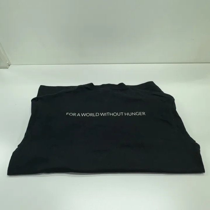 Balenciaga Balenciaga x WFP Black Logo T-Shirt Size US XXS / EU 40 - 15 Thumbnail