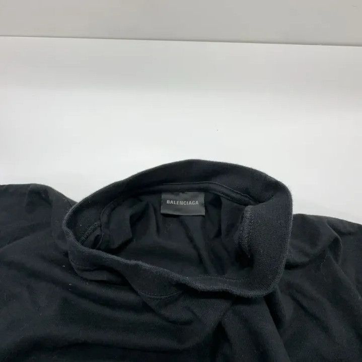 Balenciaga Balenciaga x WFP Black Logo T-Shirt Size US XXS / EU 40 - 8 Thumbnail