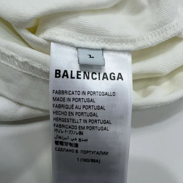 Balenciaga Balenciaga Graphic Print Casual Short Sleeve T-Shirt Size US M / EU 48-50 / 2 - 4 Thumbnail