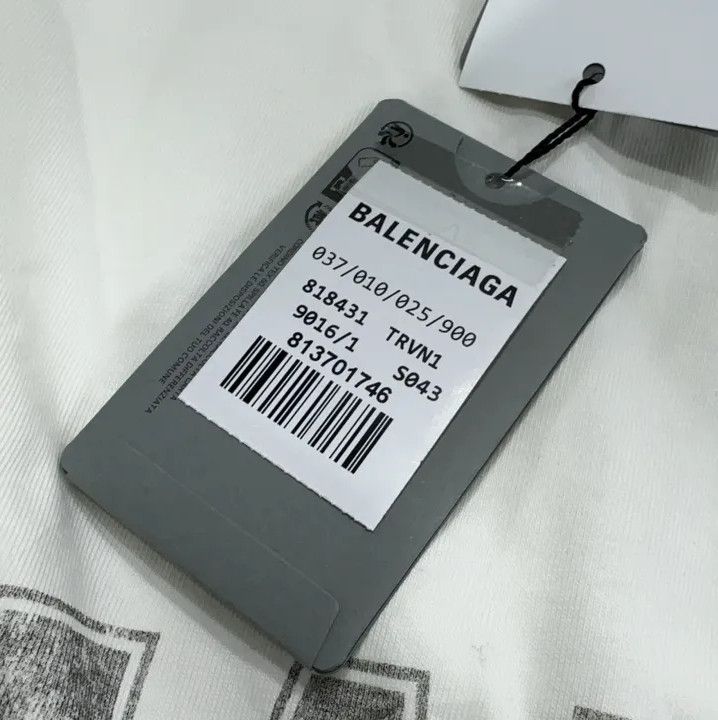 Balenciaga Balenciaga Graphic Print Casual Short Sleeve T-Shirt Size US M / EU 48-50 / 2 - 6 Thumbnail