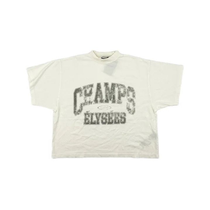Balenciaga Balenciaga Graphic Print Casual Short Sleeve T-Shirt Size US M / EU 48-50 / 2 - 2 Thumbnail