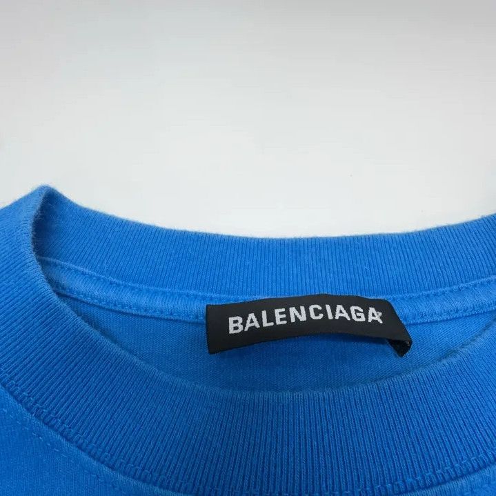 Balenciaga Balenciaga Logo Print Relaxed Fit T-Shirt Size US XXS / EU 40 - 5 Thumbnail