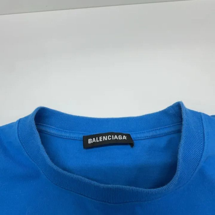 Balenciaga Balenciaga Logo Print Relaxed Fit T-Shirt Size US XXS / EU 40 - 6 Thumbnail