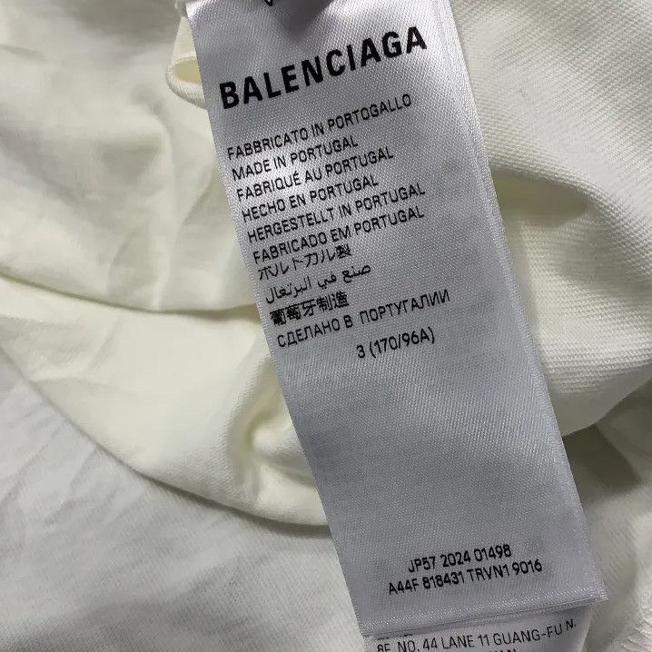 Balenciaga Balenciaga Graphic Print Casual Short Sleeve T-Shirt Size US M / EU 48-50 / 2 - 8 Thumbnail