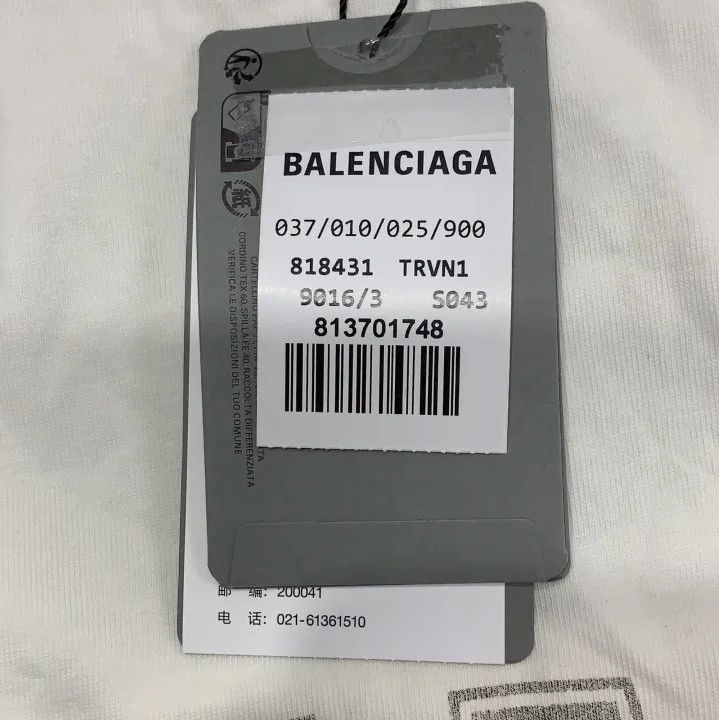 Balenciaga Balenciaga Graphic Print Casual Short Sleeve T-Shirt Size US M / EU 48-50 / 2 - 5 Thumbnail