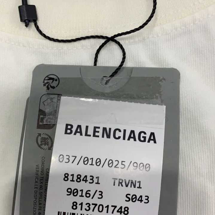 Balenciaga Balenciaga Graphic Print Casual Short Sleeve T-Shirt Size US M / EU 48-50 / 2 - 6 Thumbnail