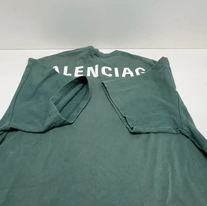 Balenciaga Balenciaga Logo Print Short Sleeve T-Shirt Size US S / EU 44-46 / 1 - 12 Thumbnail