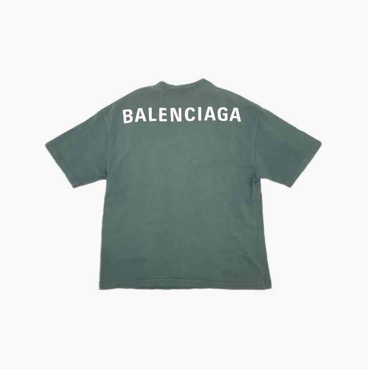 Balenciaga Balenciaga Logo Print Short Sleeve T-Shirt Size US S / EU 44-46 / 1 - 3 Thumbnail