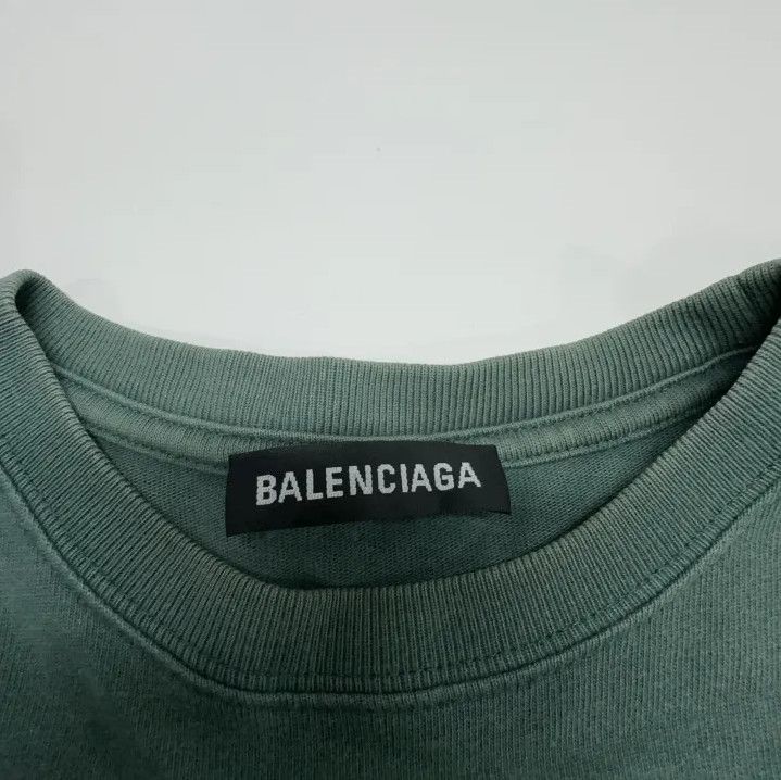 Balenciaga Balenciaga Logo Print Short Sleeve T-Shirt Size US S / EU 44-46 / 1 - 4 Thumbnail