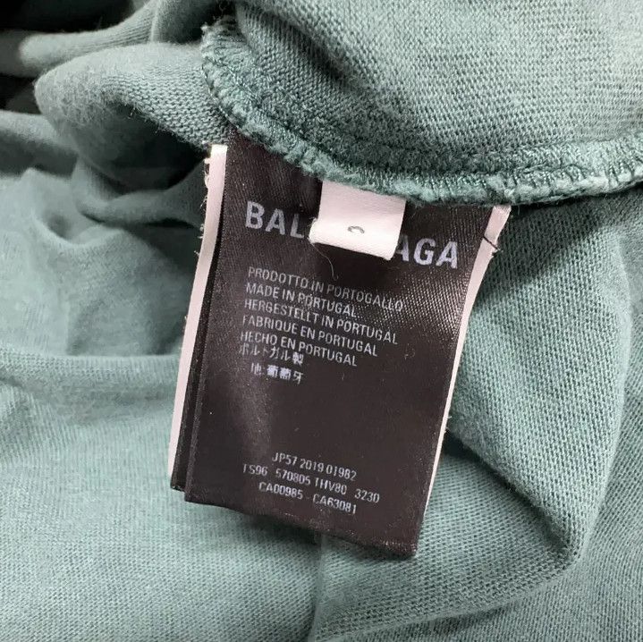 Balenciaga Balenciaga Logo Print Short Sleeve T-Shirt Size US S / EU 44-46 / 1 - 5 Thumbnail