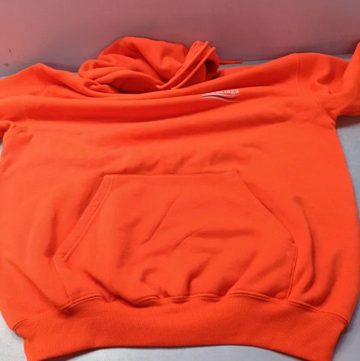 Balenciaga Balenciaga Logo Print Relaxed Fit Hoodie Size US XS / EU 42 / 0 - 7 Thumbnail