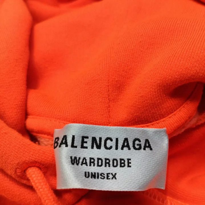 Balenciaga Balenciaga Logo Print Relaxed Fit Hoodie Size US XS / EU 42 / 0 - 2 Thumbnail