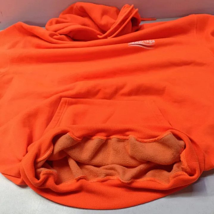 Balenciaga Balenciaga Logo Print Relaxed Fit Hoodie Size US XS / EU 42 / 0 - 10 Thumbnail