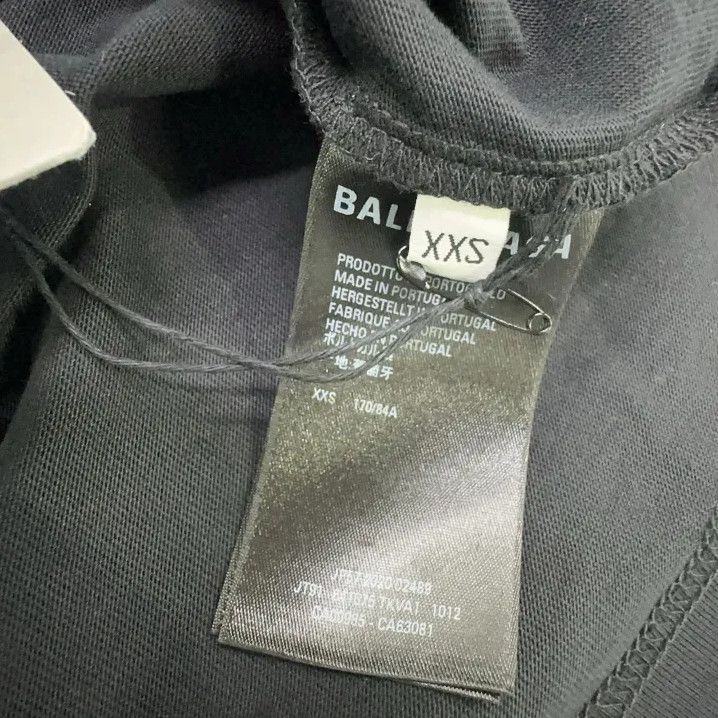 Balenciaga Balenciaga SS21 Drip Peace Black T-Shirt Size US L / EU 52-54 / 3 - 5 Thumbnail
