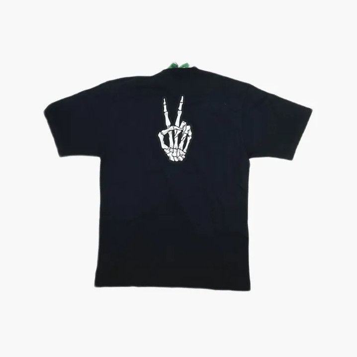 Balenciaga Balenciaga SS21 Drip Peace Black T-Shirt Size US L / EU 52-54 / 3 - 3 Thumbnail