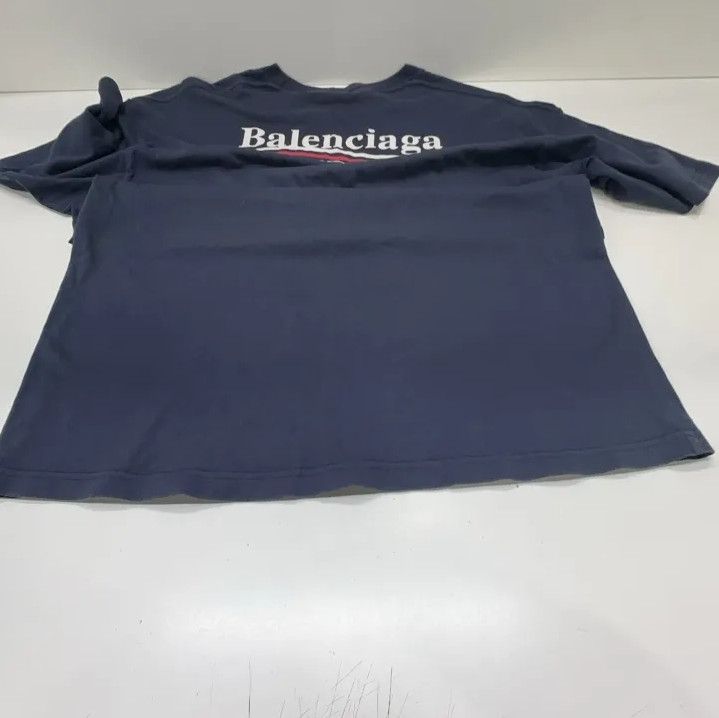 Balenciaga Balenciaga Blue Short Sleeve T-Shirt for Men Size US XXS / EU 40 - 15 Thumbnail