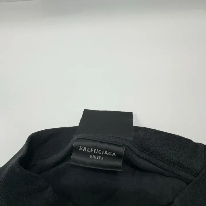 Balenciaga Balenciaga Black Graphic Short Sleeve T-Shirt Size US M / EU 48-50 / 2 - 4 Thumbnail